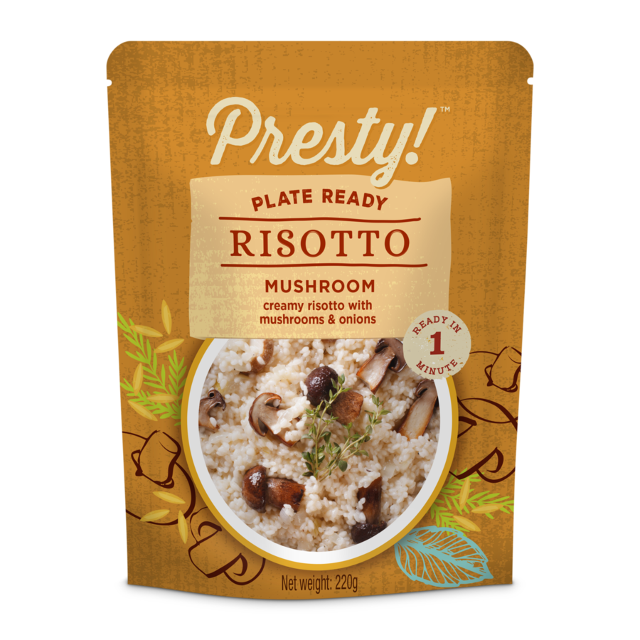 Presty! Readytoeatmeal Creamy Risotto Presty LACTINOV French