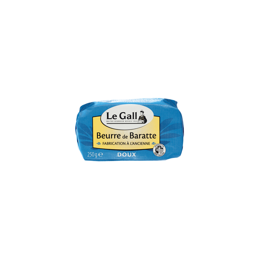 Unsalted churned butter Le Gall mold 250g