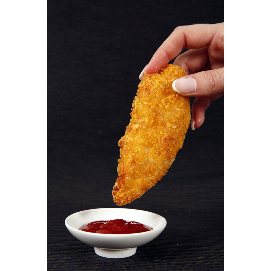 Breaded cornflakes chicken inner fillet