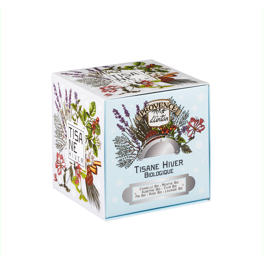 PROVENCE D'ANTAN WINTER ORGANIC HERBAL TEA ARAQUELLE French food